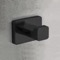 Bathroom Hook, Modern, Matte Black